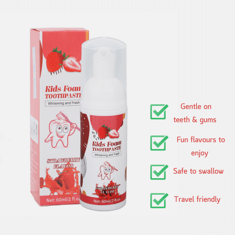 Healthy-Habits™ Kids Foam Toothpaste