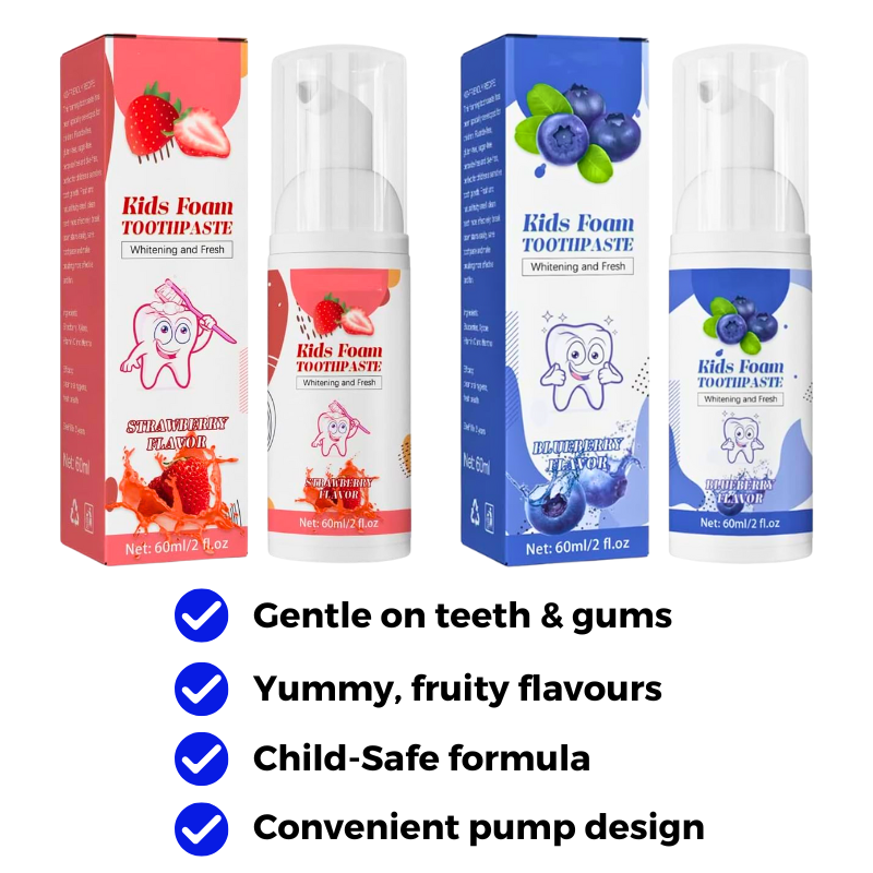 Kids Foam Toothpaste